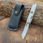 El yapımı 18 cm N690 çelik stabilize saplı katlanır model