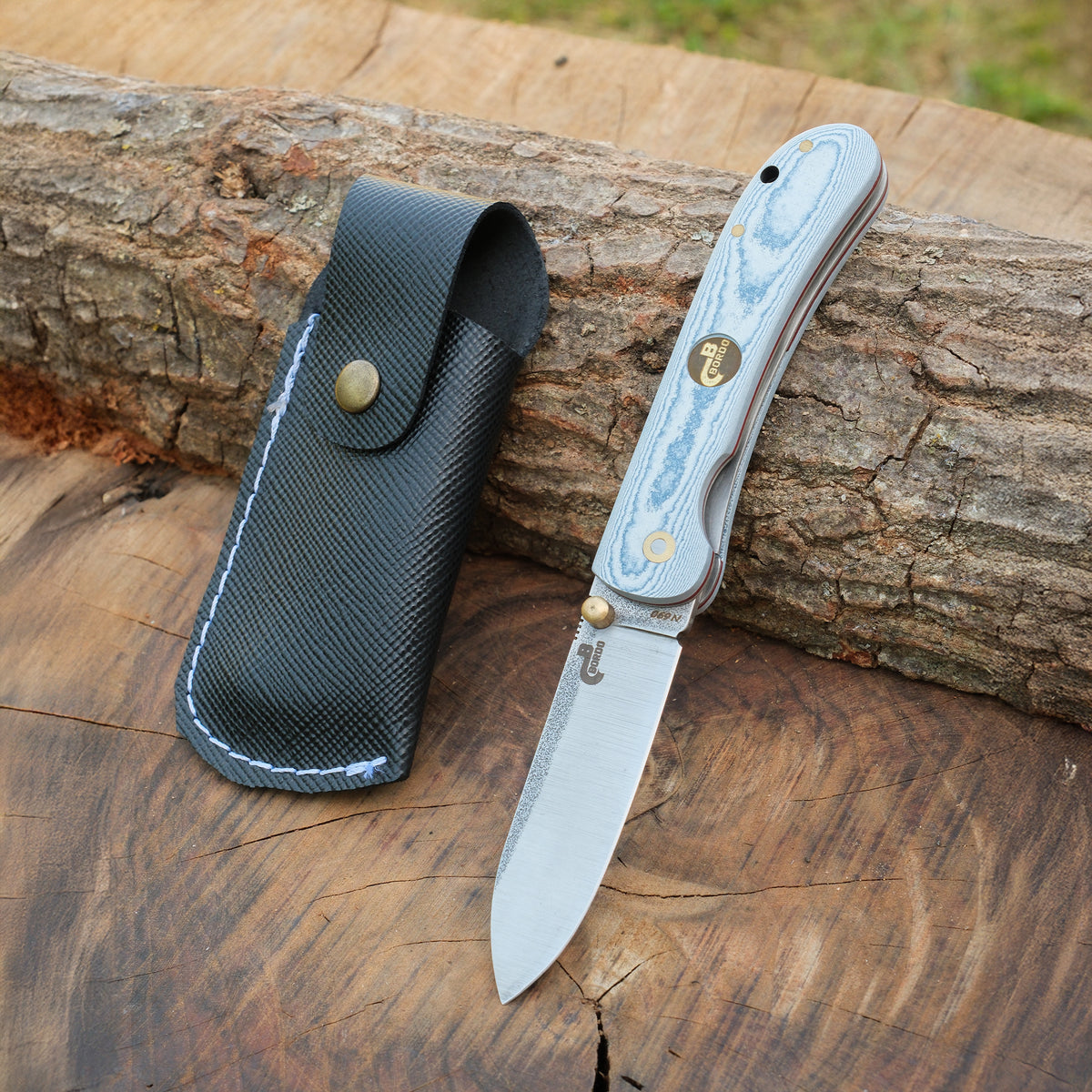 El yapımı 20 cm N690 çelik stabilize saplı katlanır model