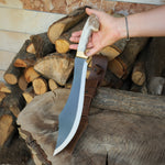 Paslanmaz 4034 Alman çeliği ile yapılmış 48 cm sallama bıçak