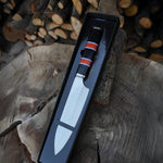 Paslanmaz 4116 Alman çeliği ve mika saplı 30 cm şef bıçağı