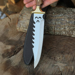 El işçiliğiyle üretilmiş, doğa ve outdoor kullanımına uygun dayanıklı bıçak