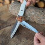 Kamp, doğa ve mutfak kullanımı için ideal Köse Mehmet bıçakları