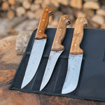 Paslanmaz dövme çelikten yapılmış kurban bıçakları, dayanıklı ve estetik tasarım