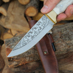 Doğa yürüyüşü ve kamp için uygun paslanmaz Yatağan modeli