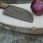 Koleksiyonluk değer taşıyan, kök ceviz saplı özel üretim almazan