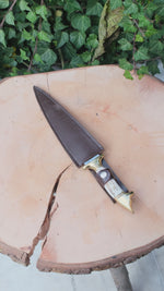 Koleksiyonluk çerkez model, dayanıklı 4116 çelik ve doğal sap detaylar