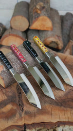 Yatağan ustalarının el işçiliğiyle ürettiği keskin şef bıçağı