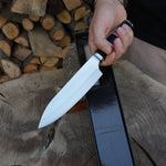 Yatağan ustalarının el işçiliği ile ürettiği mika saplı mutfak bıçağı