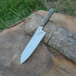 4116 Alman çelikten üretilmiş ve el işçiliğiyle tamamlanmış bu şef bıçağı, uzun kesme yüzeyi ve verzalit sapıyla mutfakta yüksek performans sunar.