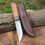 4116 Alman çelikten üretilmiş ceviz saplı el yapımı bıçak