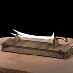 Yatağan ustaları tarafından yapılmış 4034 paslanmaz çelik ceviz saplı bıçak