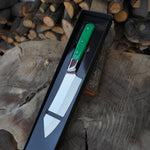 Paslanmaz 4116 Fransız çelikten üretilmiş Yatağan şef bıçağı