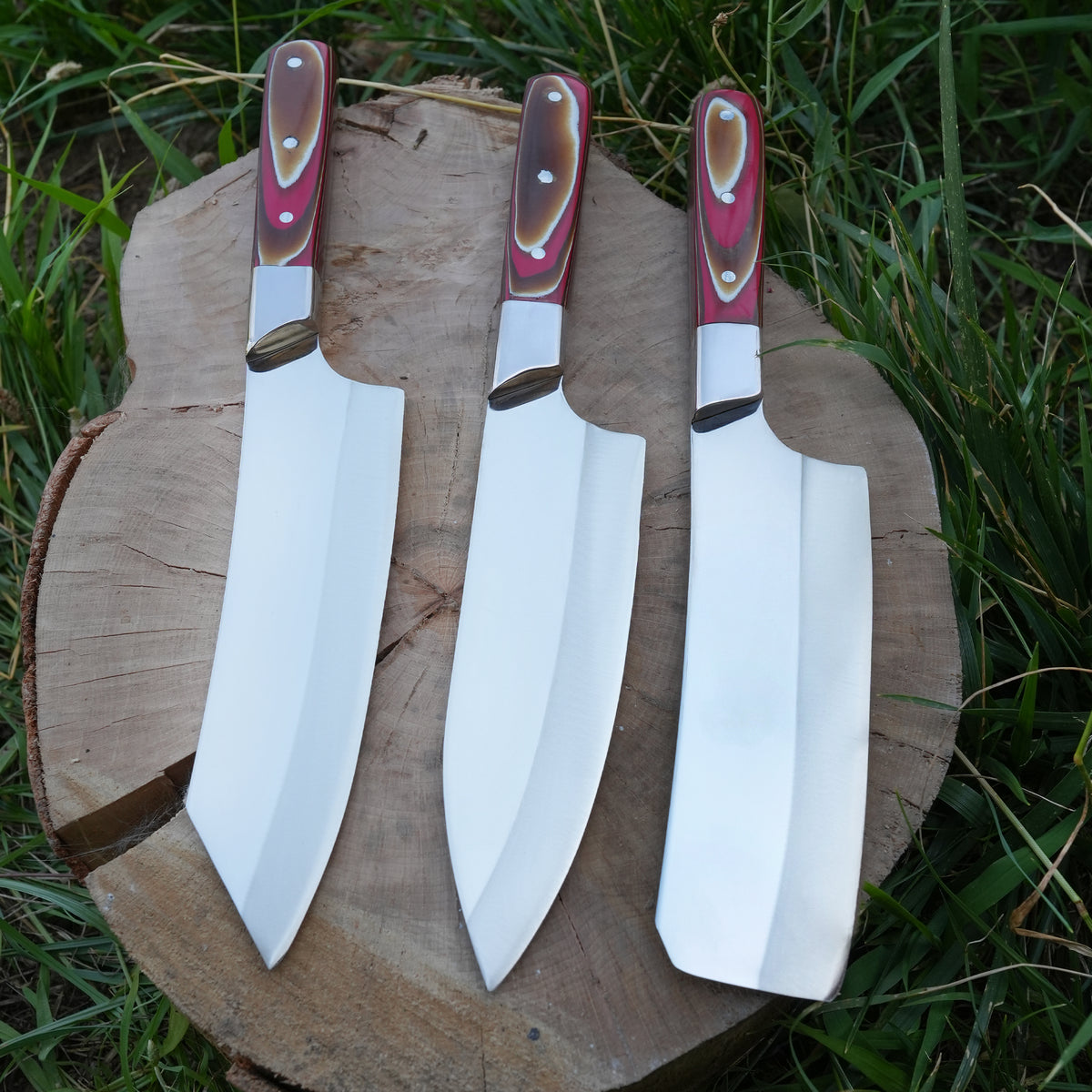 Yatağan üretimi 4116 paslanmaz Alman çelikten şef bıçağı