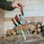 Mutfağa şıklık ve işlevsellik katan premium kalite bıçak seti