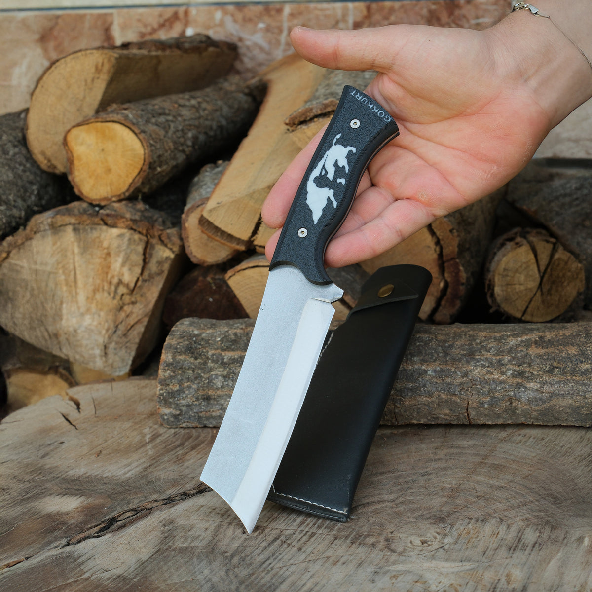 Köse Mehmet bıçakları koleksiyonuna özel yatagan modeli