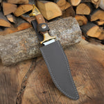 Yatağan’da üretilmiş paslanmaz çelik ve ceviz saplı özel bıçak