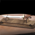 Yatağan ustaları tarafından yapılmış ceviz saplı 4034 çelik bıçak