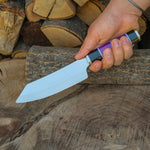 4116 Alman çelikten üretilmiş ergonomik mika saplı şef bıçağı