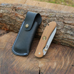 Yatağan ustaları tarafından üretilmiş ceviz saplı N690 çelik bıçak