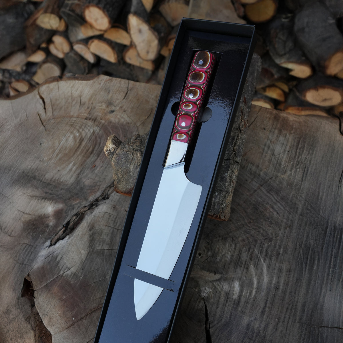 Yatağan ustaları tarafından üretilmiş 4116 paslanmaz çelik şef bıçağı