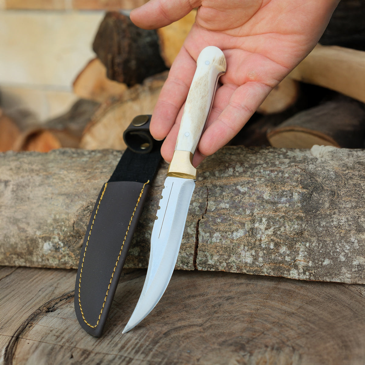 Yatağan ustalarının el işçiliğiyle üretilmiş, koleksiyonluk estetik özel bıçak