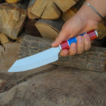 4116 Alman çelikten üretilmiş ergonomik mika saplı şef bıçağı