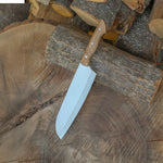 Yatağan ustalarının el işçiliği ile üretilmiş profesyonel şef bıçağı