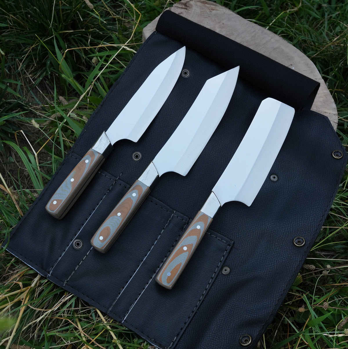 Yatağan ustaları tarafından üretilmiş 4116 paslanmaz çelik şef bıçağı