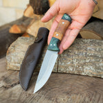 Avcılık ve açık hava maceralarında mükemmel performans sağlayan bushcraft bıçak