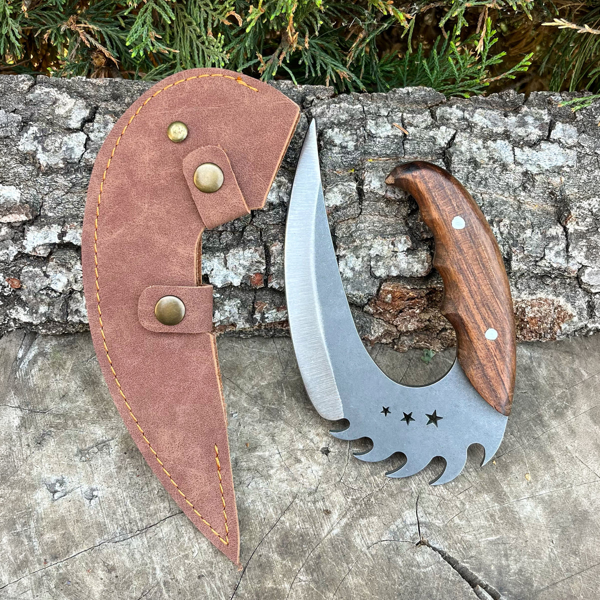 Riddick Bıçağı - Ceviz Sap - 19 Cm