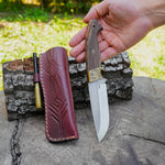 Bushcraft - Magnezyum Çubuklu - N690 Çelik