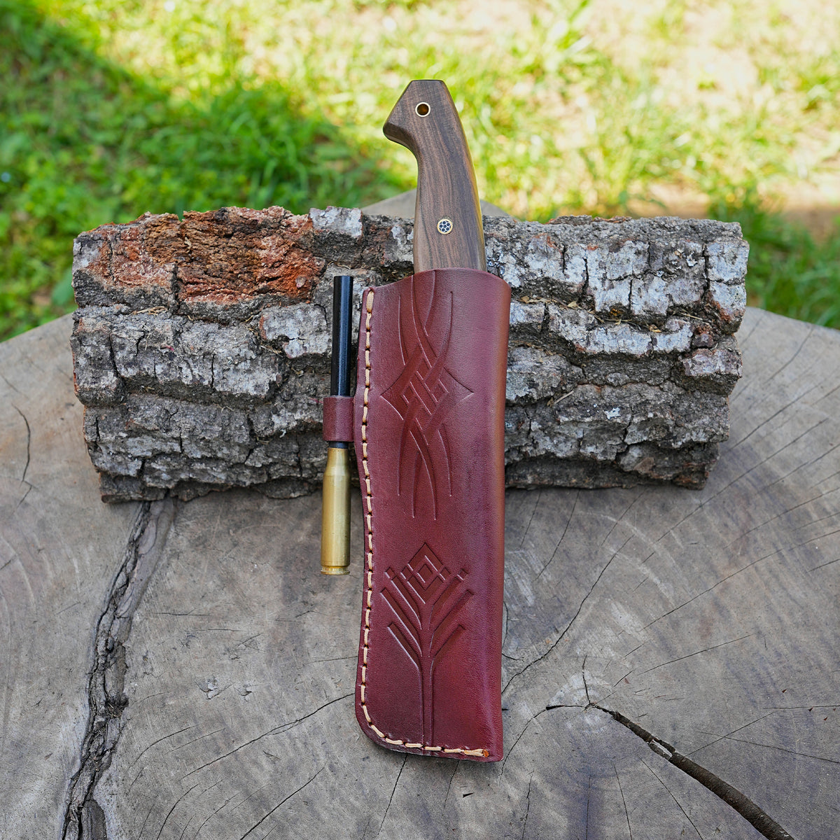 Bushcraft - Magnezyum Çubuklu - N690 Çelik