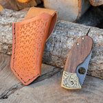 Katlanır Model- N690 Çelik - Ceviz Balçak Pirinç