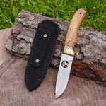 Av Bıçağı 24 Cm - Ceviz Sap - Geyik İşlemeli