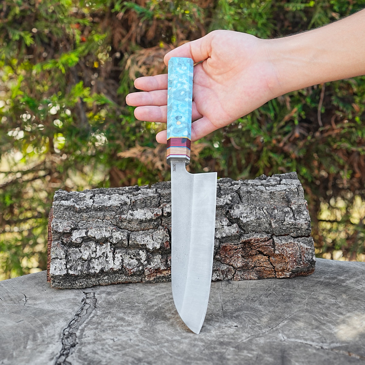 Gyuto Model Profesyonel Şef Bıçağı – N690 Çelik - Epoksi Sap