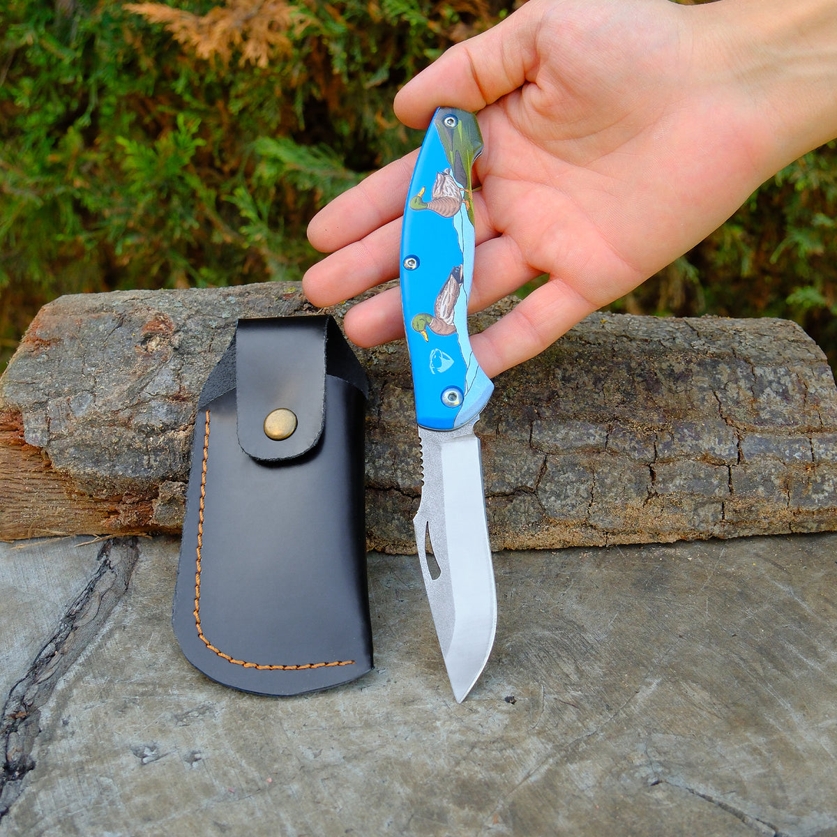 Katlanır Model 21 Cm - Ördek Desenli