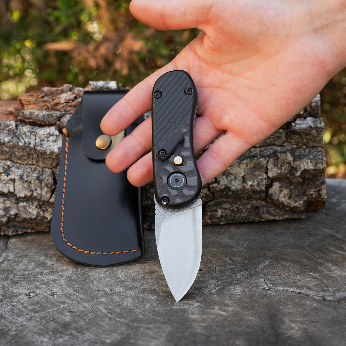 Tam Otomatik Katlanır Model - N690 Çelik -Kompakt Sap - 16 Cm