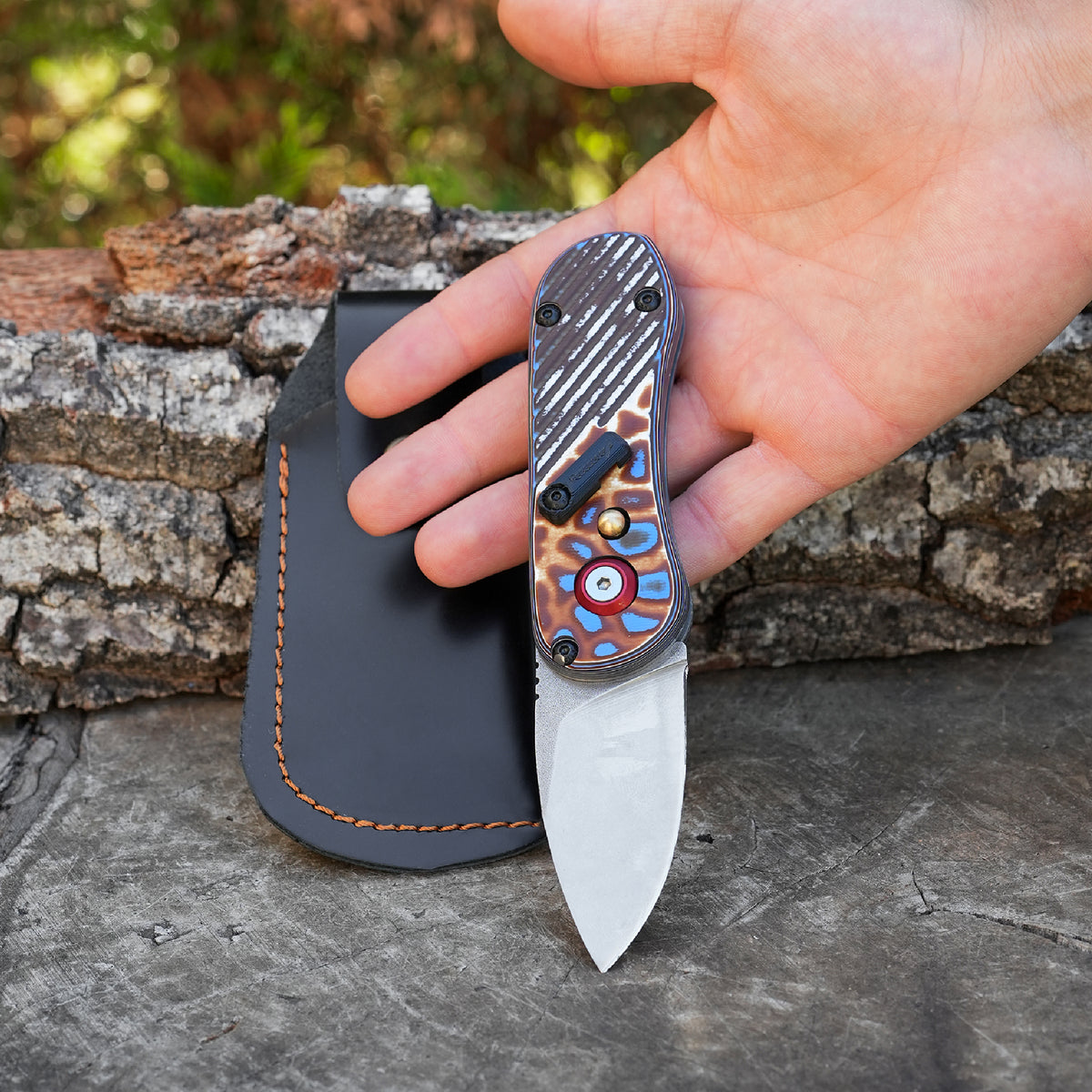 Tam Otomatik Katlanır Model - N690 Çelik -Kompakt Sap - 16 Cm