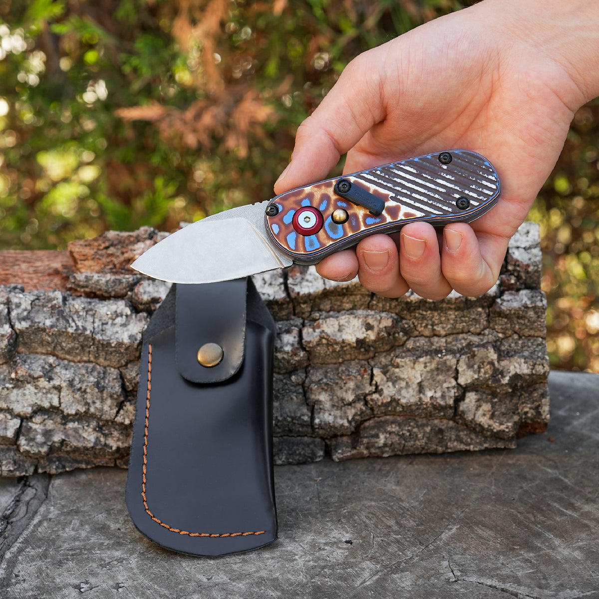 Tam Otomatik Katlanır Model - N690 Çelik -Kompakt Sap - 16 Cm