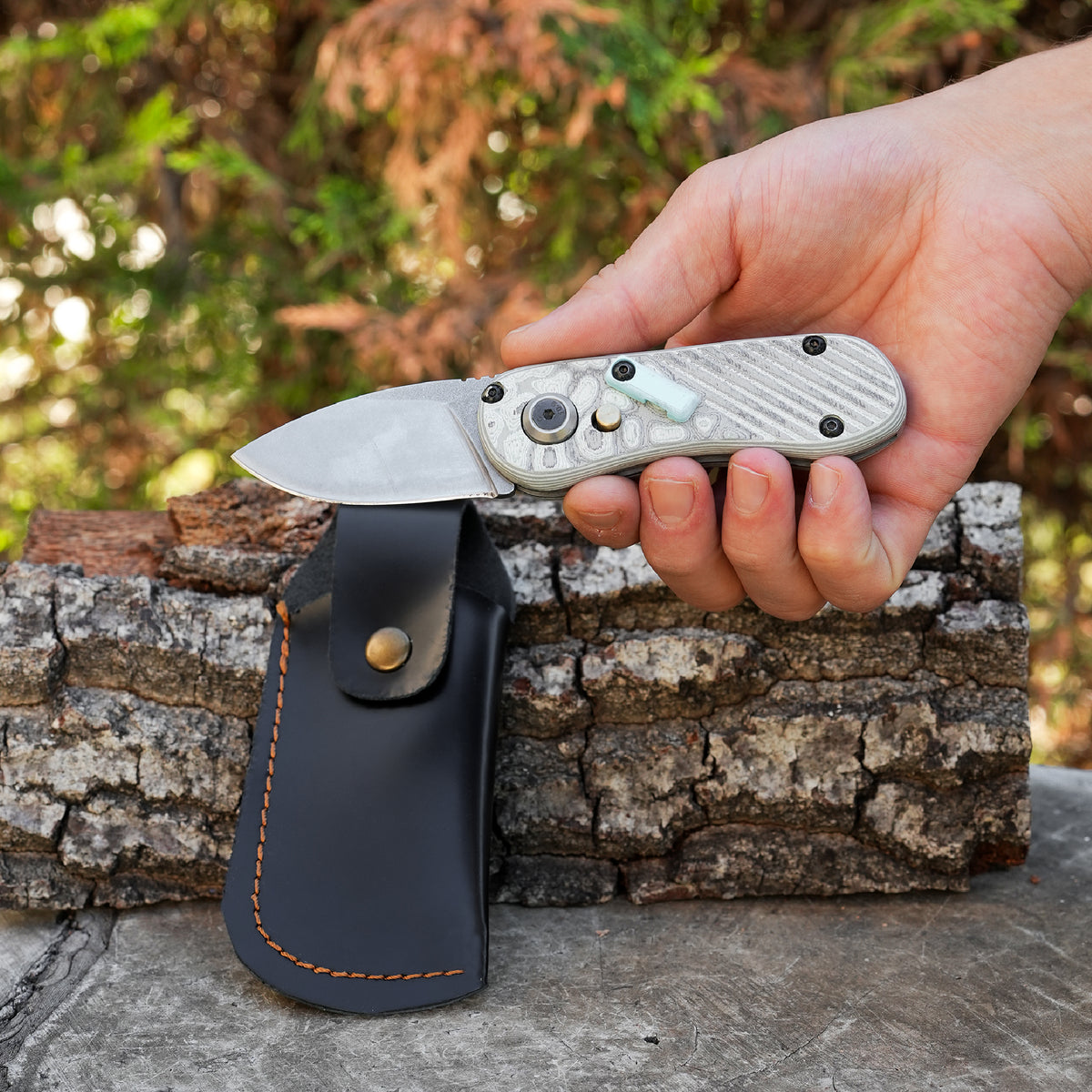 Tam Otomatik Katlanır Model - N690 Çelik -Kompakt Sap - 16 Cm