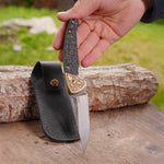 Katlanır Model - 20 Cm - N690 Çelik - G-Carta Sap