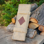 El İşçiliğiyle Üretilmiş Doğal Hasır Bıçak Çantası – 4 Bölmeli