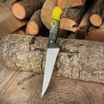 4'lü Kasap Bıçağı Seti + Kesme Tahtası - Paslanmaz Premium Kalite