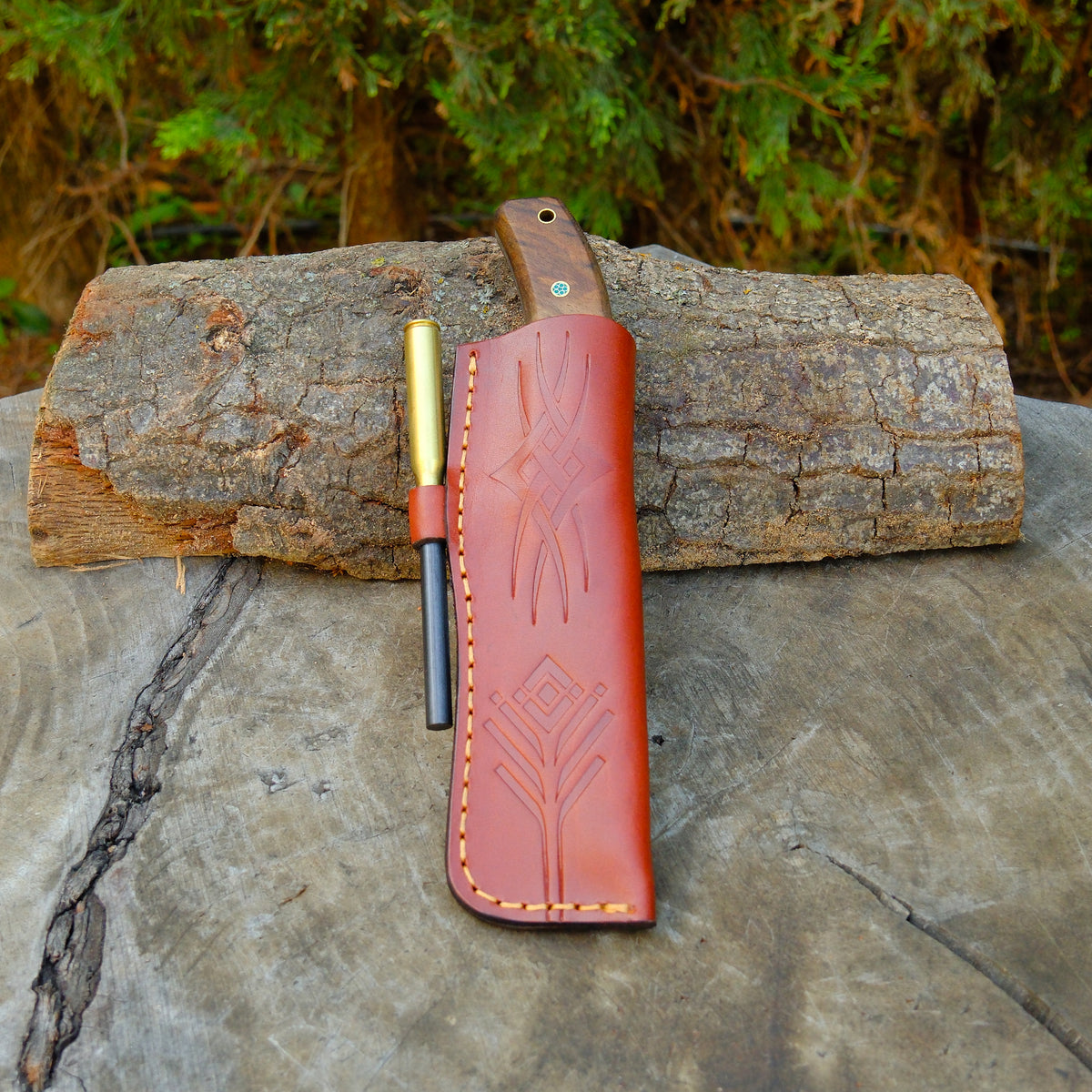 Bushcraft - Magnezyum Çubuklu - N690 Çelik