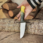 4'lü Kasap Bıçağı Seti + Kesme Tahtası - Paslanmaz Premium Kalite