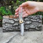 Katlanır Model 20 Cm - N690 Çelik - Klipsli
