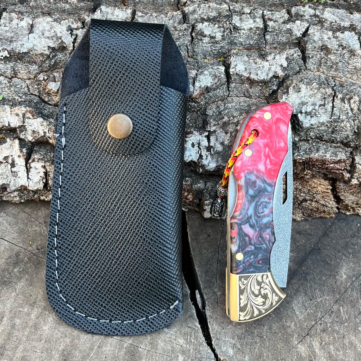 Katlanır Model - N690 Çelik - Epoksi Sap - 19 Cm