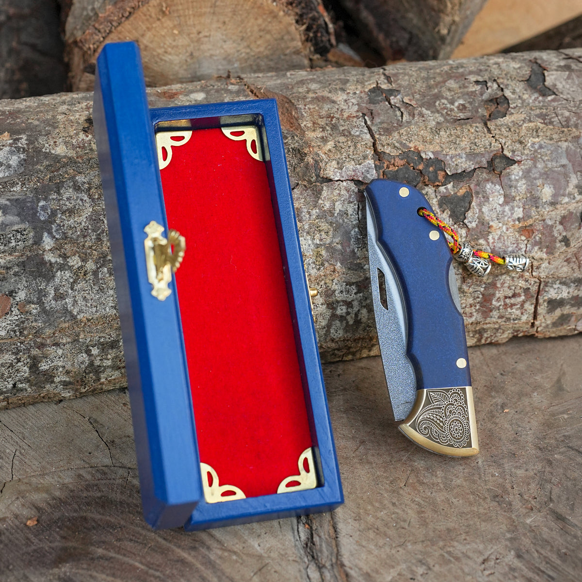 Katlanır Model - N690 Çelik - Mikarta Sap