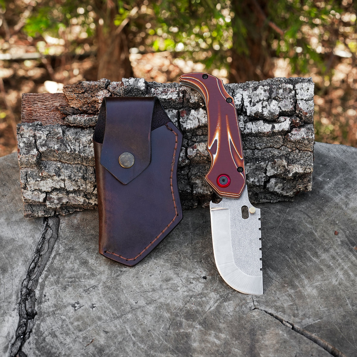 Katlanabilir Balta Model - N690 Çelik -Kompakt Sap - 21 Cm