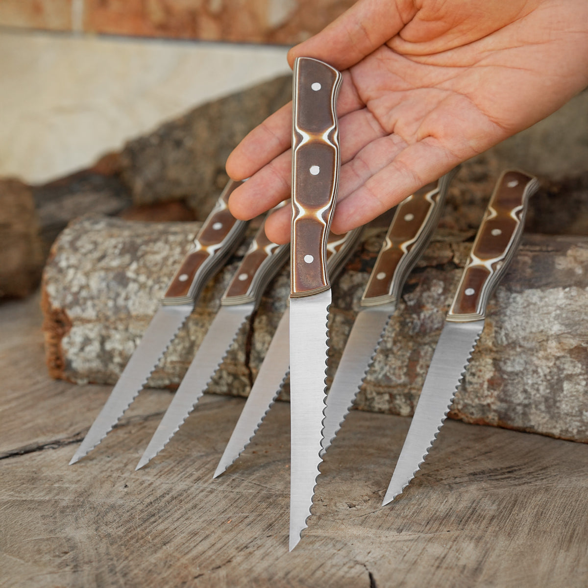 Steak Knife - Servis Bıçağı - 6'lı Set